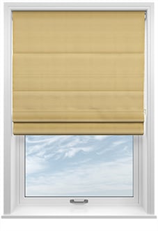 Shima Faux Silk, Linen - Twist&Fit Roman Blind